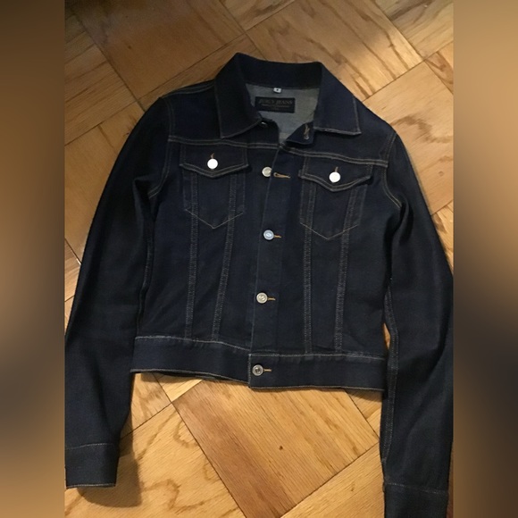 Juicy jeans women blue denim Jean jacket US size small - Picture 3 of 12